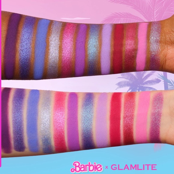 💖NIB💖 BARBIE™ X GLAMLITE PR BOX Cosmetics Makeup Gift Set - Picture 8 of 17